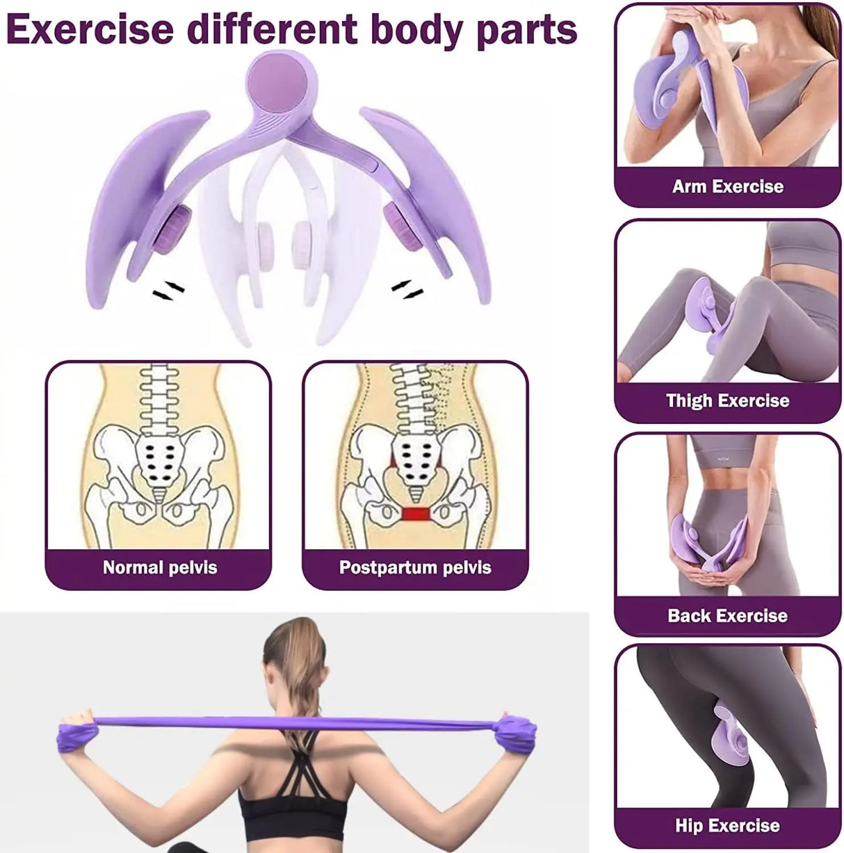 Pelvic Floor Exercise Trainer  360 Adjustable Resistance System - Product detail 8