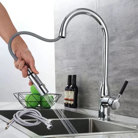 Modern Kitchen Faucet  Pull Down Spray Head With Dual Mode - Product detail 6