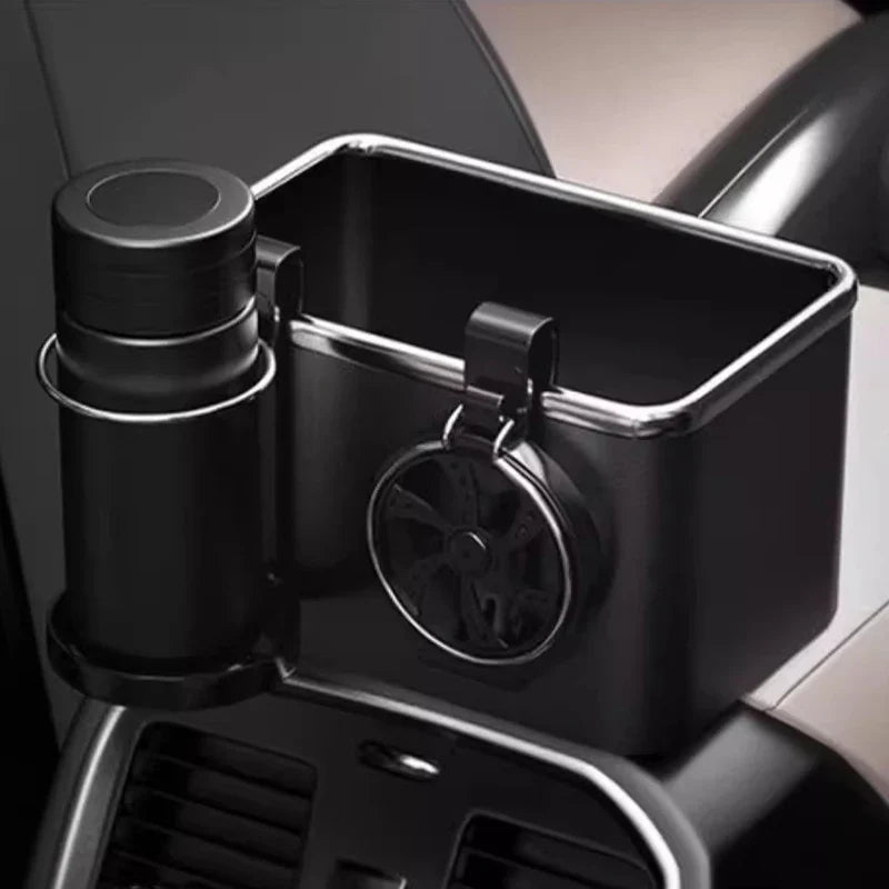 Car Storage Organizer  Dual Cup Holder Console Box - Product detail 8