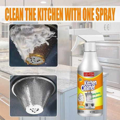 Professional Kitchen Degreaser  Fast-Acting Foam Spray - Product showcase