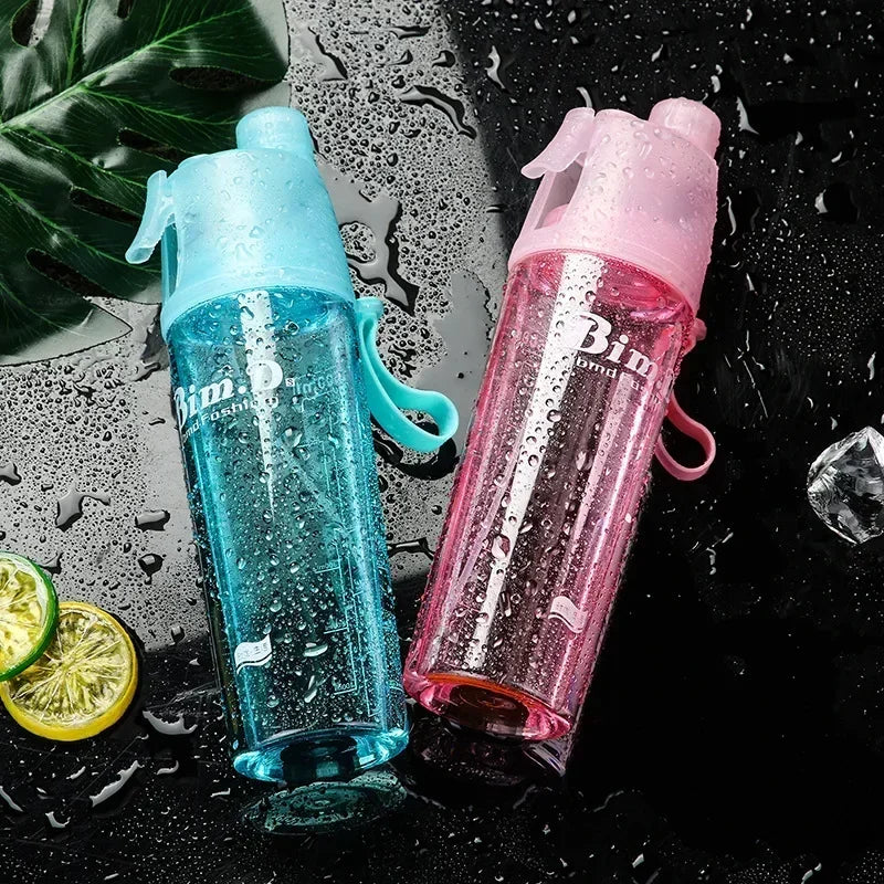 Dual Function Sports Water Bottle  Mist Spray  Hydration System - Product detail 5