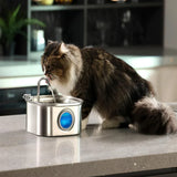 Pet Water Fountain  LED Indicator Stainless Steel Design - Product detail 11