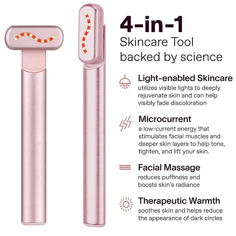 Anti-Aging Eye Massager  LED Red Light Therapy Device - Product detail 12