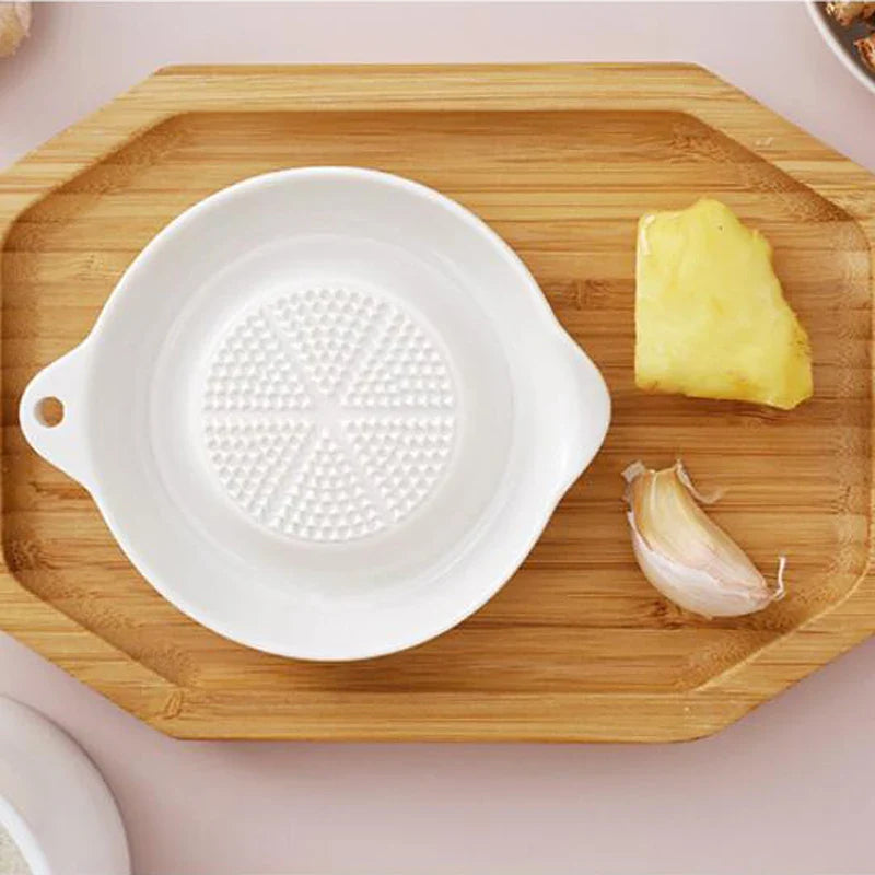 Ceramic Kitchen Grater  Premium White Grating Plate - Product detail 4