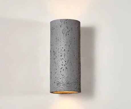 Modern Cement Wall Light  Cylindrical Textured Design - Product detail 5