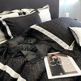 Egyptian Cotton Bedding Set  Modern Monogram Pattern - Product detail 4