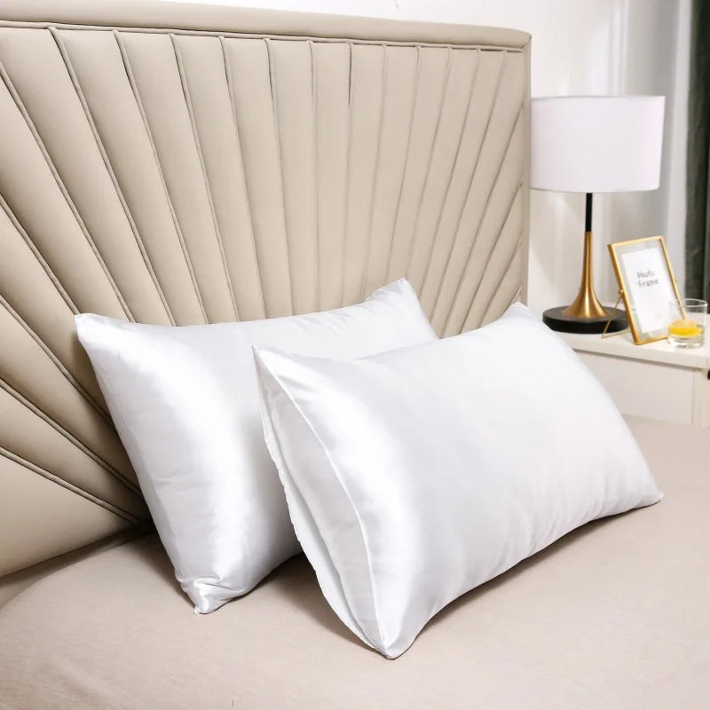 Mulberry Silk Pillowcase  22 Momme Pure Silk for Hair and Skin - Product example