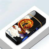 Plasma Arc Lighter  Blue Metal Double Arch Design - Product detail 9