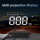 Smart GPS HUD Display  Digital Speedometer With Compass - Product showcase