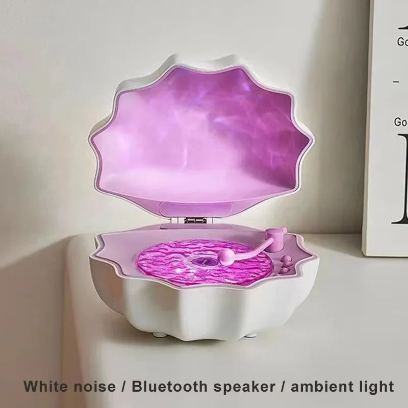 Coastal Night Light Speaker  Shell Design With Ocean Ambience - Product detail 7