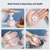 Geometric Soap Dispenser  Crystal-Cut Design With Foam Flower - Product detail 5