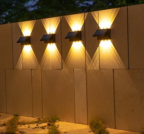 Solar Motion Sensor Wall Light  Automatic LED Outdoor Lamp - Product detail 7