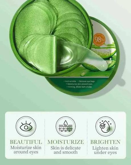Aloe Vera Eye Mask  Collagen Soothing Treatment - Product detail 4