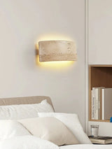 Modern Travertine Wall Lamp  Natural Stone LED Sconce - Product detail 6