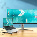 USB-C Laptop Hub Stand  8-in-1 Aluminum Docking Station - Product detail 4