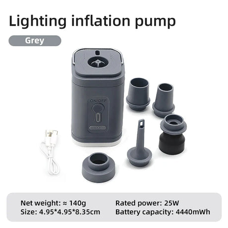 Portable Air Compressor  Digital Mini Wireless Inflator - Product detail 13