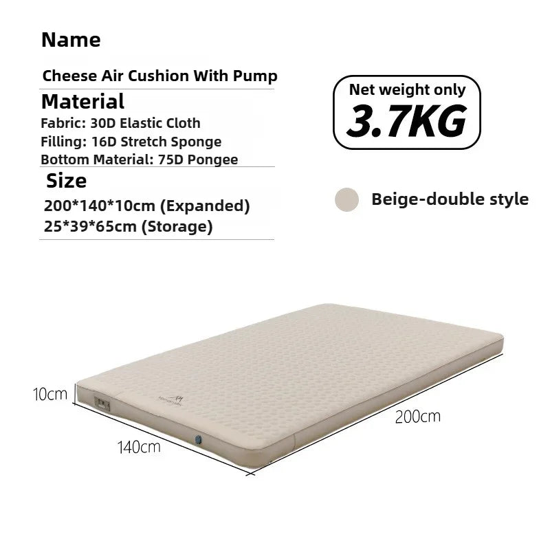 Self-Inflating Camping Mattress  Portable Air Bed With Built-in Pump - Product detail 10