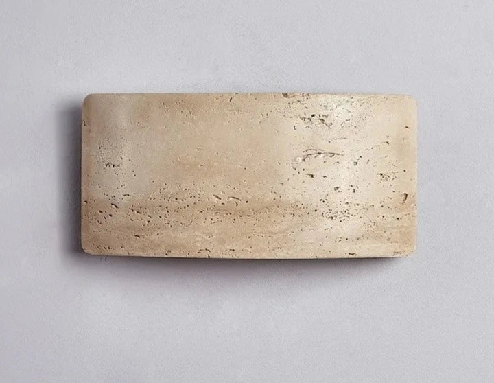 Modern Travertine Wall Lamp  Natural Stone LED Sconce - Product detail 8