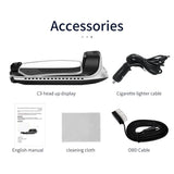 Smart Car HUD Display  GPS Navigation Projector With Speed Monitor - Product detail 11