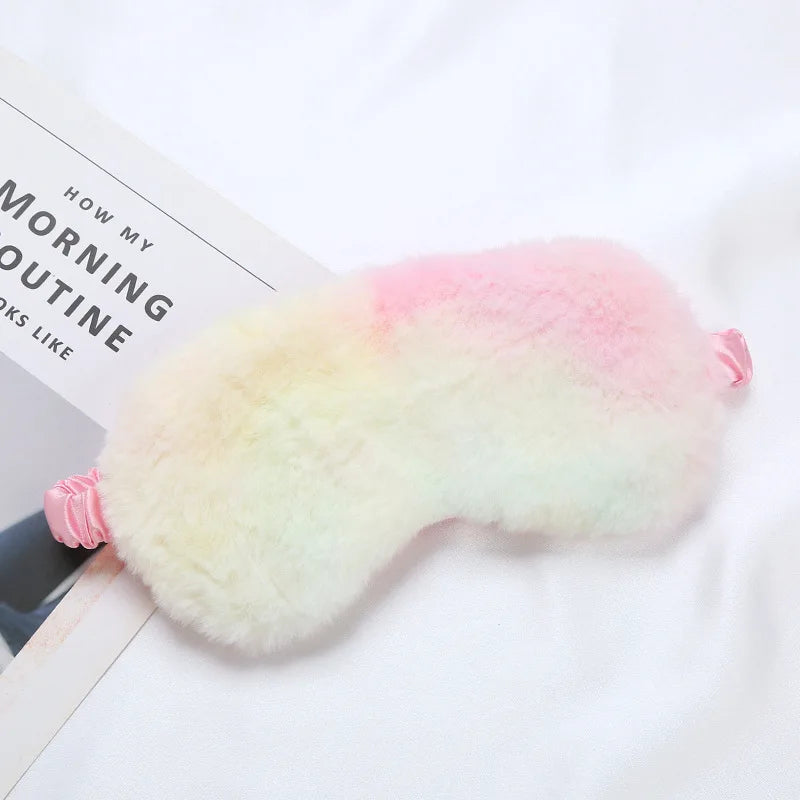 Plush Sleep Mask  Ultra-Soft Light Blocking Design - Product detail 18