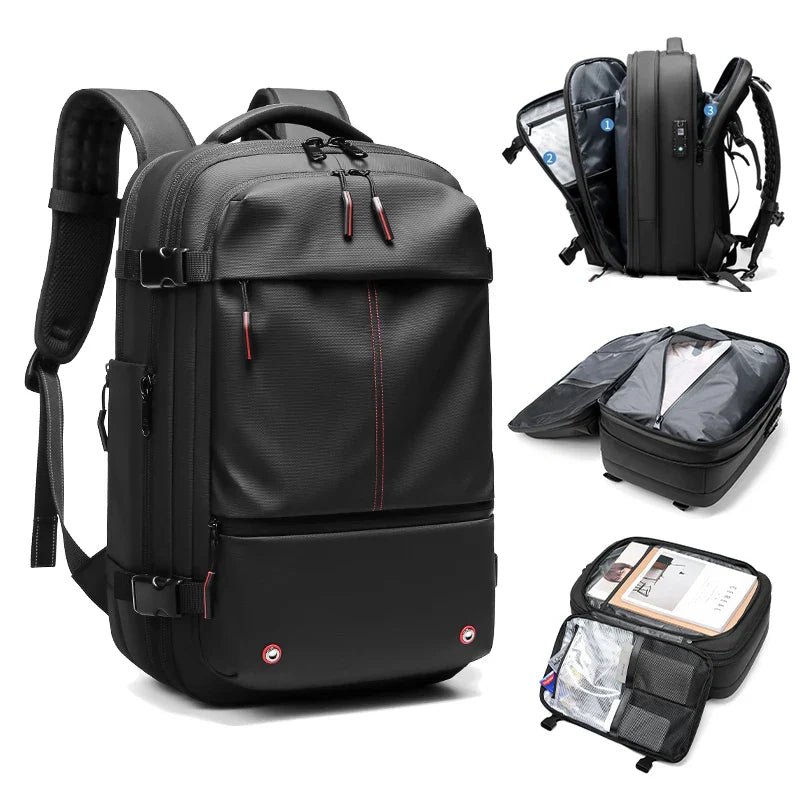 Smart Travel Backpack  Vacuum Compression Storage System - Product example