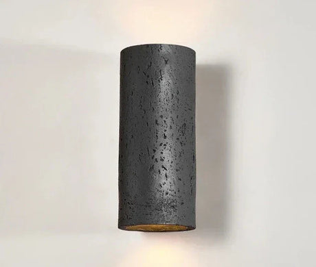 Modern Cement Wall Light  Cylindrical Textured Design - Product detail 9