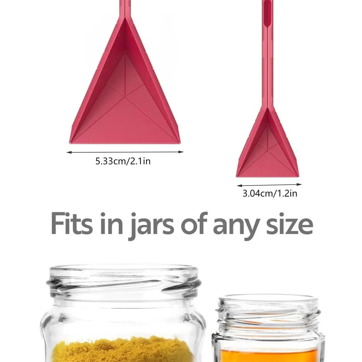 Kitchen Measuring Spoons Set  3-in-1 Foldable Design - Detailed view