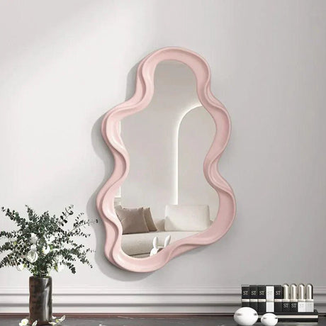 Wavy Wall Mirror  Cloud-Shaped Organic Frame - Product detail 8