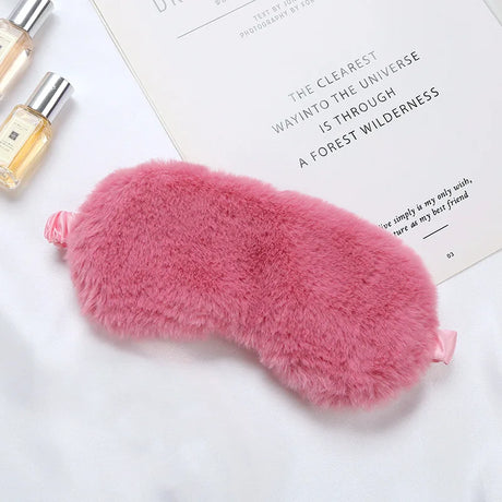 Plush Sleep Mask  Ultra-Soft Light Blocking Design - Product detail 7