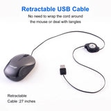 USB Type C Retractable Mouse  Compact Travel Design - Product detail 7