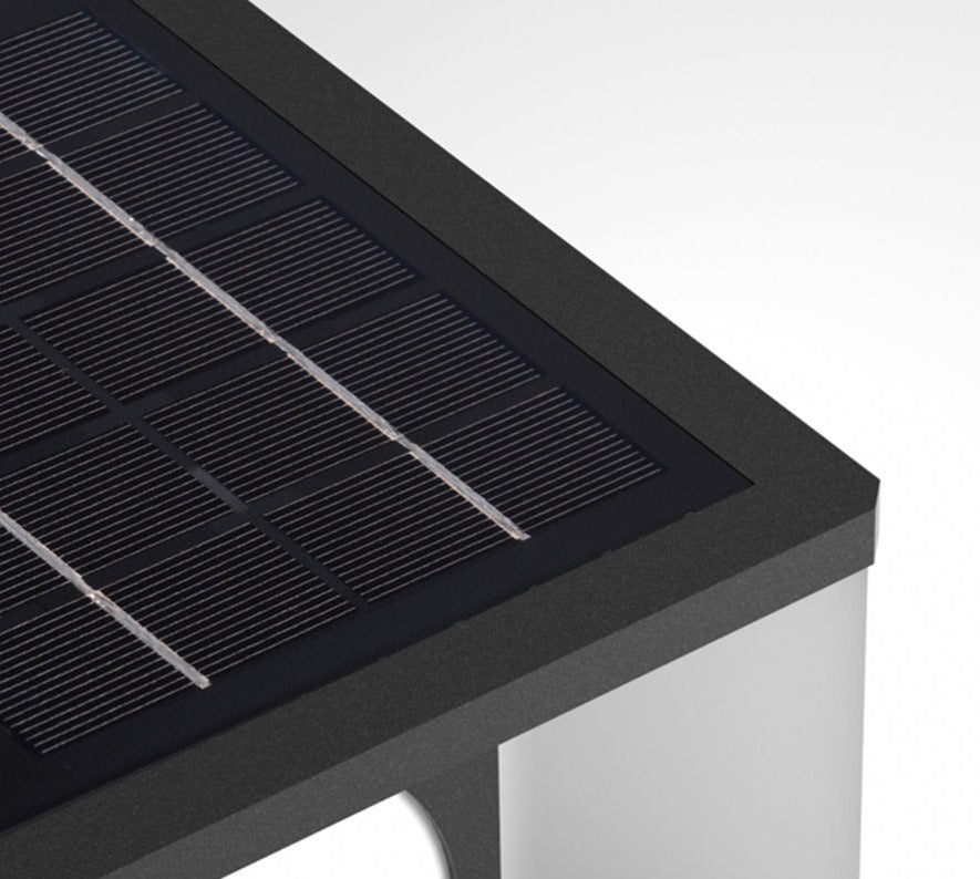 Solar Garden Pillar Light  Cube Design With Auto Sensor - Product detail 9