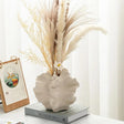 Modern Ceramic Wave Vase  Geometric Ripple Design - Product detail 6