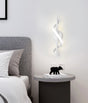 Modern Spiral Wall Light  Gold White LED Design - Product detail 5
