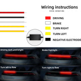 LED Car Spoiler Light  Carbon Fiber Strip With Brake Function - Product detail 9