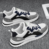 Modern Athletic Sneakers  White Suede Green Accent Design - Product detail 6