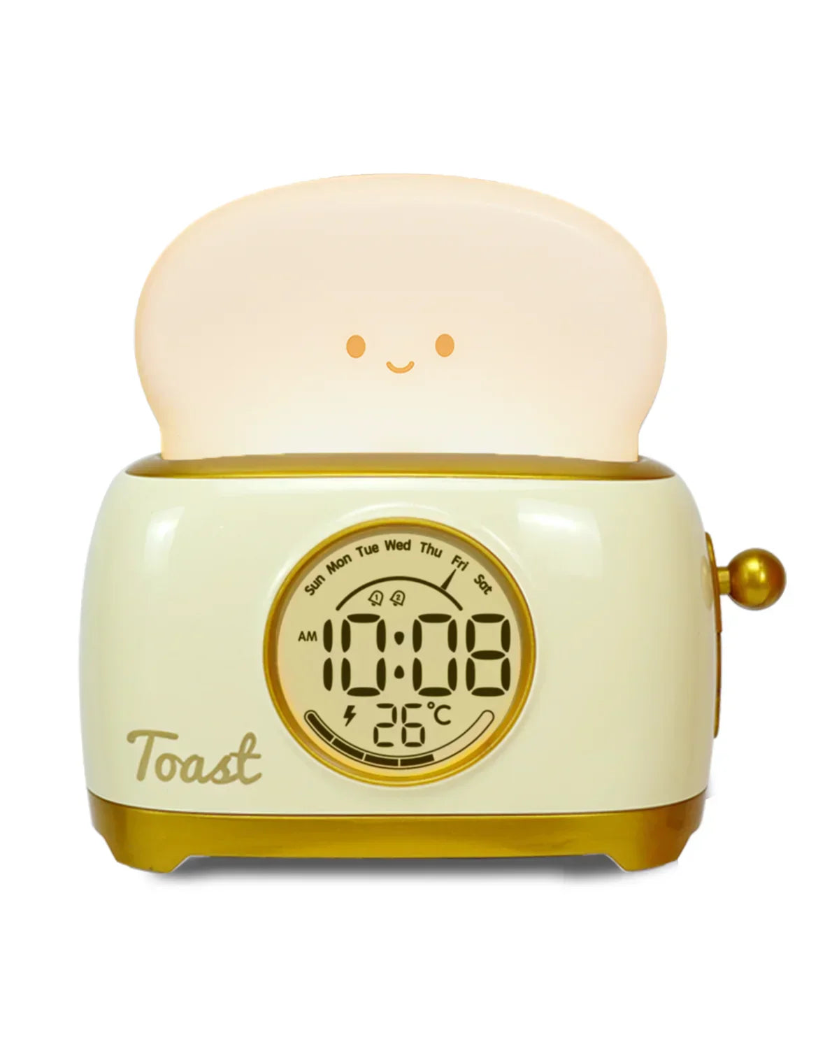 Kids Digital Alarm Clock  Smart Night Light With Temperature Display - Product example