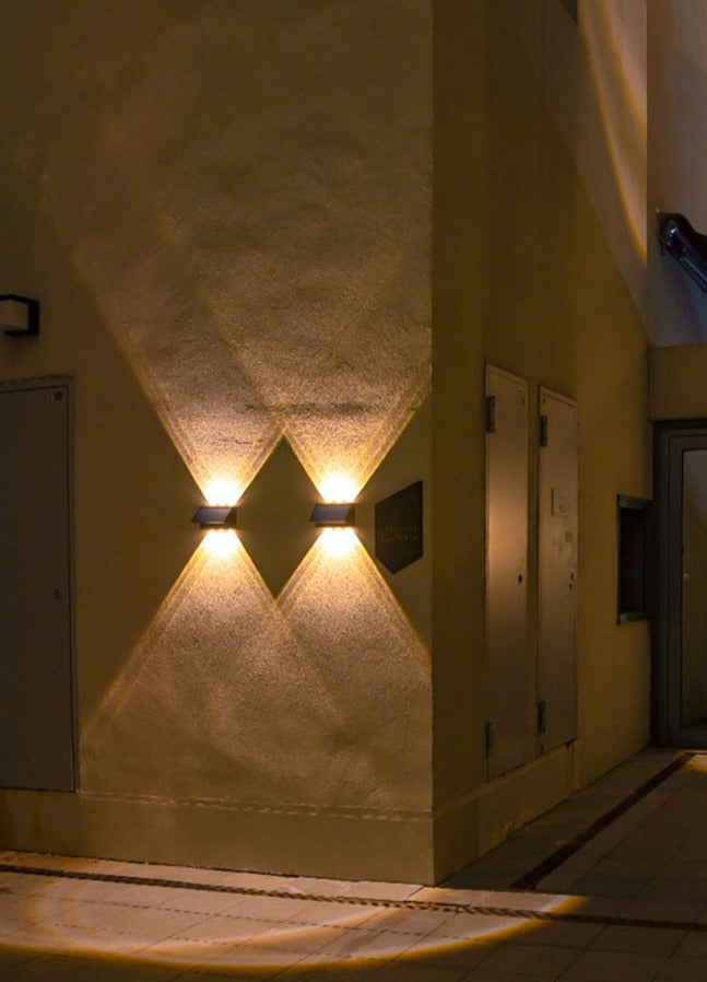 Solar Motion Sensor Wall Light  Automatic LED Outdoor Lamp - Product detail 5