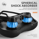 Ergonomic Bicycle Saddle  Wide Comfort Design With LED Light - Detailed view