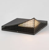 Modern Solar Wall Light  Geometric Pyramid Design - Product detail 12
