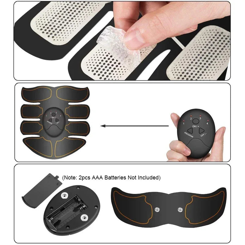 Smart EMS Muscle Trainer  USB Rechargeable Fitness Device - Product detail 12