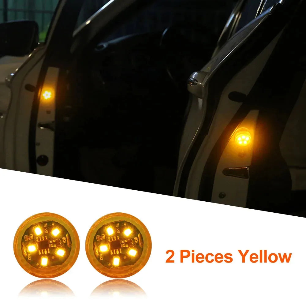 LED Car Door Safety Light  Magnetic Motion Sensor Warning System - Product detail 13