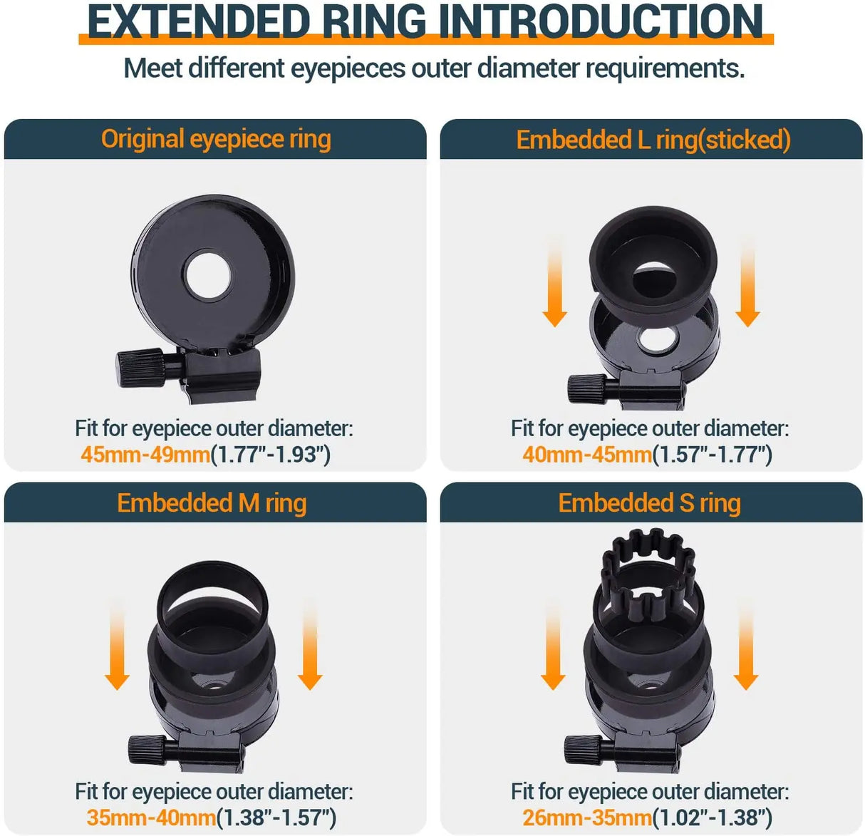 Universal Phone Scope Mount  Adjustable Telescope  Binocular Adapter - Product example