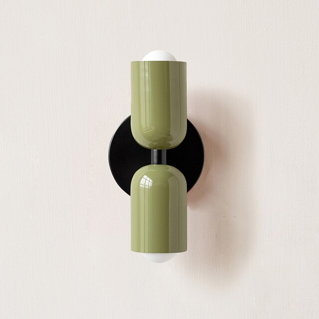 Modern LED Wall Sconce  Dual Head Cream Design - Product detail 7