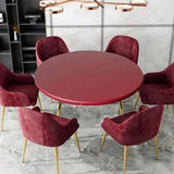 Round Table Cover  Waterproof Leather Finish - Product detail 7
