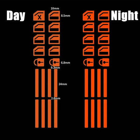 Car Window Control Stickers  Luminous Switch Indicators - Product detail 9