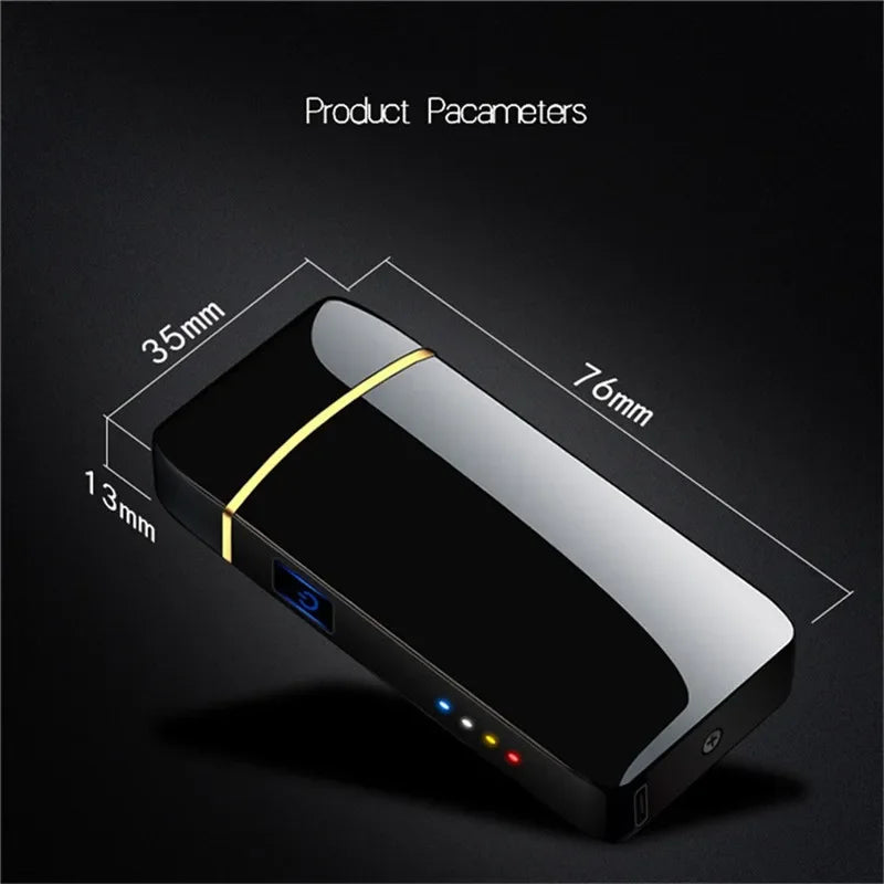 Plasma Arc Lighter  Blue Metal Double Arch Design - Product detail 6