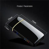 Plasma Arc Lighter  Blue Metal Double Arch Design - Product detail 6