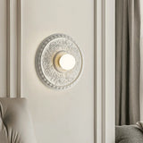 Victorian Ceiling Medallion Light  Floral Relief Pattern - Product detail 4