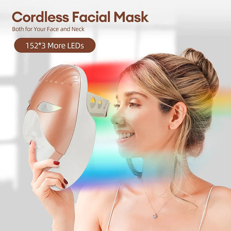 LED Light Therapy Mask  7-Color Skin Treatment Device - Product showcase