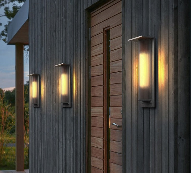 Modern Outdoor Wall Light  Solar Motion Sensor LED Sconce - Product detail 6